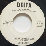 Sue Blaine - Clean Up Your Act/On Again Off Again