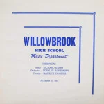 Willowbrook High School Music Department - Willowbrook High School December 20, 1962