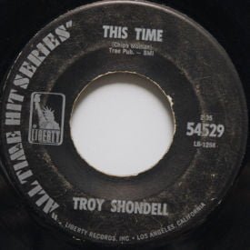 Troy Shondell - This Time/Tears From An Angel