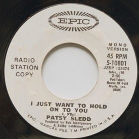 Patsy Sledd - I Just Want To Hold On To You