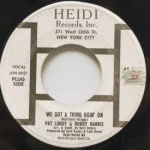 Pat Lundy & Bobby Harris - We Got A Thing Goin' On/I Really Love You