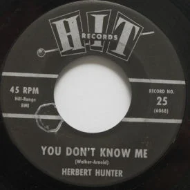 Herbert Hunter - You Don’t Know Me