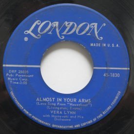 Vera Lynn - Almost In Your Arms/Love Song From “Houseboat”